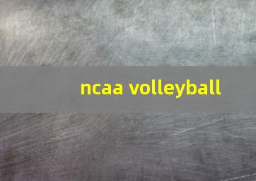 ncaa volleyball